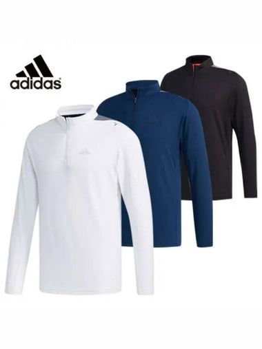 Half zip men s long sleeve t shirt ED3650 ED3651 Domestic product GQG022081776707 - ADIDAS GOLF - BALAAN 1