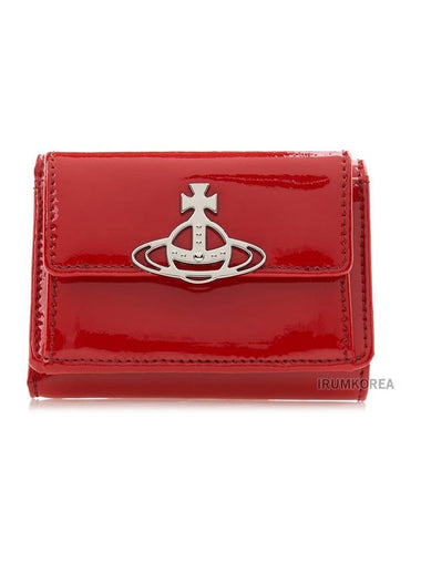 Women s Shiny Patent Bicycle Wallet 5115002UW L001O H401 - VIVIENNE WESTWOOD - BALAAN 1