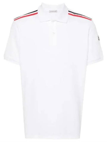 Logo patch short sleeve collar 8A00020 89A16 002 - MONCLER - BALAAN 1