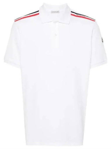 Logo patch short sleeve collar 8A00020 89A16 002 - MONCLER - BALAAN 1