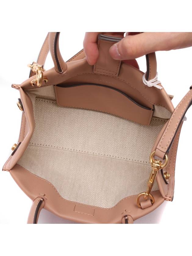 Ella Bio Mini Tote Bag Beige - TORY BURCH - BALAAN 7