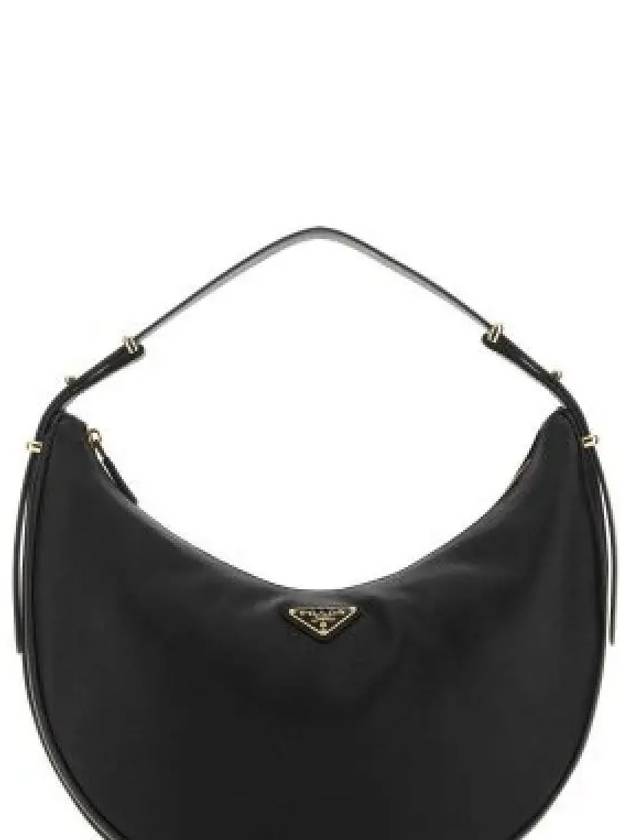 Large Leather Shoulder Bag Black - PRADA - BALAAN 2