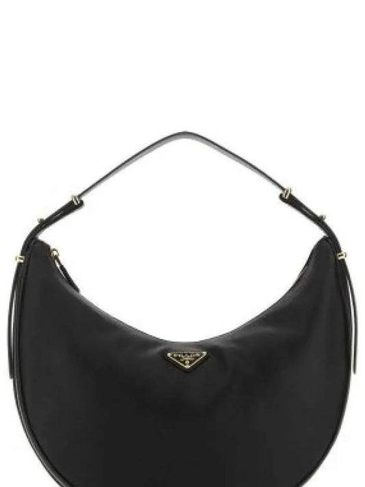 Large Leather Shoulder Bag Black - PRADA - BALAAN 2