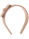 Women's Vara Bow Hairband Beige - SALVATORE FERRAGAMO - BALAAN 11