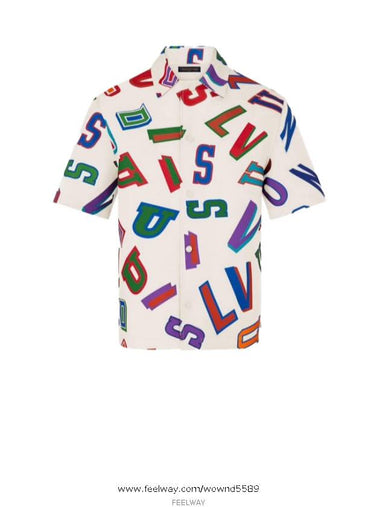 Fromato XS LV NBA Men s Basketball Lettering Multi Logo Short Sleeve Shirt - LOUIS VUITTON - BALAAN 1