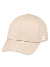 Embroidered Logo Ball Cap Sand - COURREGES - BALAAN 3