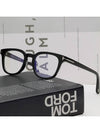 Blue light blocking glasses frame TF5999KB 001 black square Asian fit horn rim Namgoong Min - TOM FORD - BALAAN 2