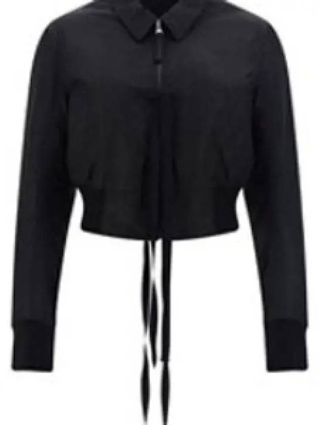 Classic Color Crop Bomber Jacket Black - MAISON MARGIELA - BALAAN 2