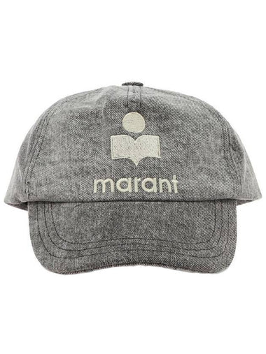 Tyron Logo Ball Cap Grey - ISABEL MARANT - BALAAN 1