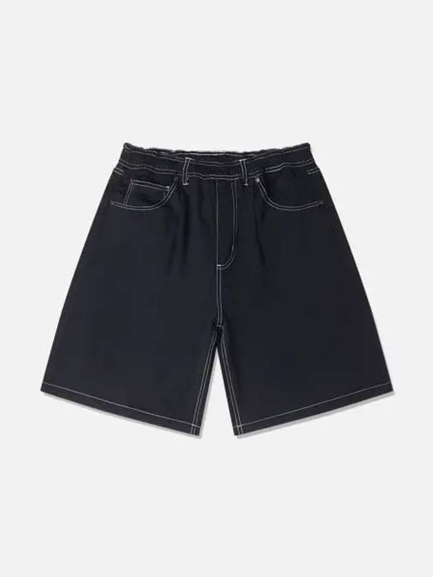 5 pocket baggy shorts black 10025023 A01 - CONVERSE - BALAAN 2