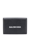 Logo Cash Flap Card Wallet Black - BALENCIAGA - BALAAN 2