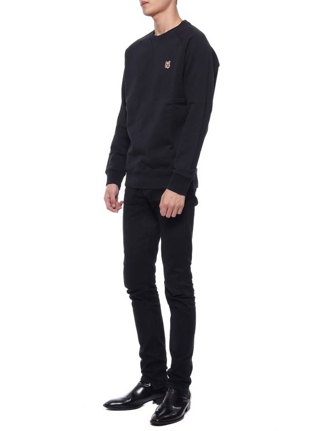 Fox Head Patch Classic Sweatshirt Black - MAISON KITSUNE - BALAAN 5