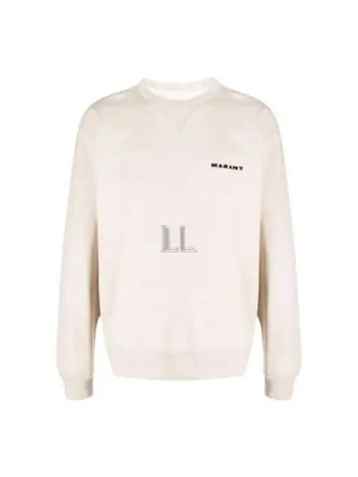 Mikis Embroidery Logo Sweatshirt Ecru - ISABEL MARANT - BALAAN 2