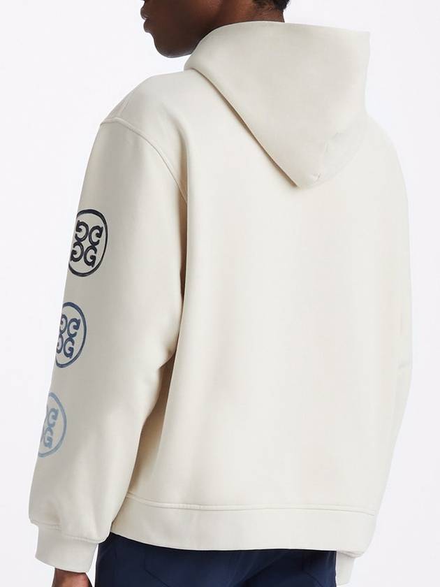 Après Golf Unisex Oversized French Terry Hoodie Beige - G/FORE - BALAAN 4