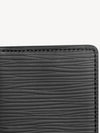 Pocket Organizer Epi Bi Fold Card Wallet Noir - LOUIS VUITTON - BALAAN 7