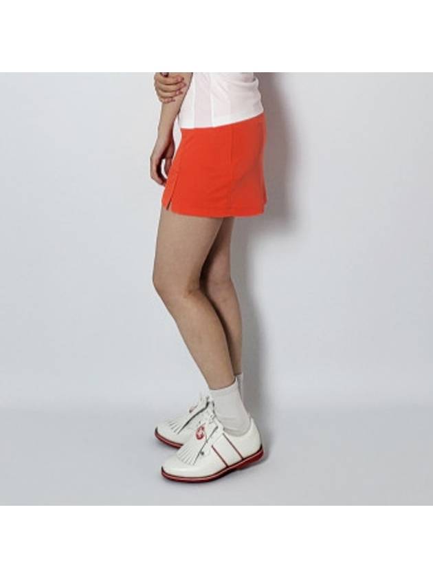 Golf Jersey Skirt Amilie Skirt GWSD11238 Hot Coral - J.LINDEBERG - BALAAN 5