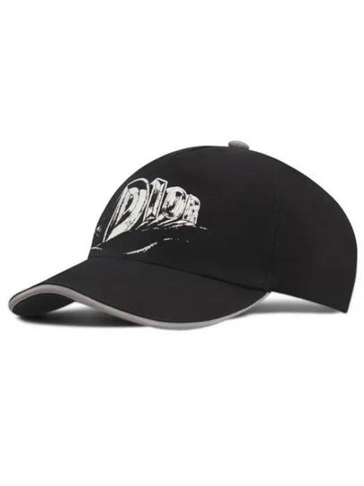 Astero Signature Ball Cap Black - DIOR - BALAAN 2