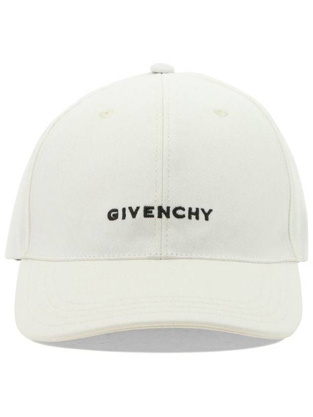 4G Embroidered Logo Ball Cap White - GIVENCHY - BALAAN 2