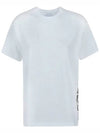 Back Logo Short Sleeve T-Shirt White - BURBERRY - BALAAN 2