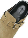 MIRVIN Suede Mule 23PML0007 HAA1B07N 50TA - ISABEL MARANT - BALAAN 5