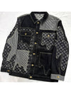 52 LV Nigo Crazy Mix Denim Workwear Blouson Jacket - LOUIS VUITTON - BALAAN 8