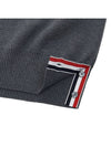 4 Bar Armband Milano Stitch Knit Top Mid Grey - THOM BROWNE - BALAAN 8