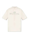 Activewear Medium Fit Short Sleeve T-Shirt White - BALENCIAGA - BALAAN 2