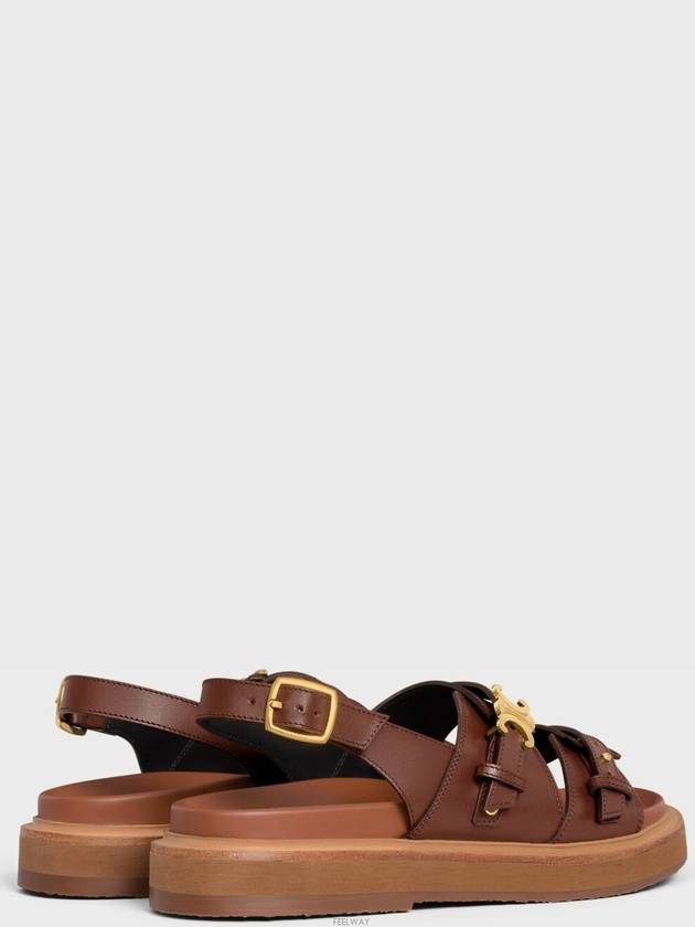 Tipi Triomphe Sandals Calfskin - CELINE - BALAAN 5