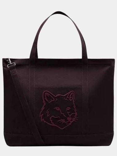 Foxhead XXL Tote Bag LW05105WW0083 P299 - MAISON KITSUNE - BALAAN 1