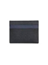 Bicolor Leather Card Wallet Black - MARNI - BALAAN 3