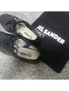 Navy LEATHER Galaxy Oxfords derby - JIL SANDER - BALAAN 4