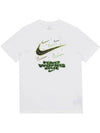 Dri Fit Works Out Short Sleeve T-Shirt White - NIKE - BALAAN 1