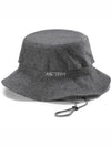 Logo Wool Cranbrook Bucket Hat Grey - ARC'TERYX - BALAAN 2