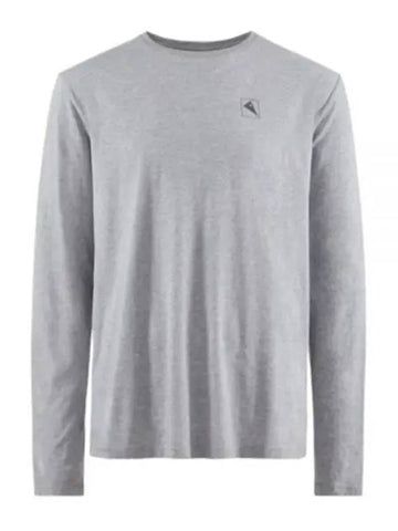 Luna Element LS Tee Man Gray Melange 10219 905 - KLATTERMUSEN - BALAAN 1