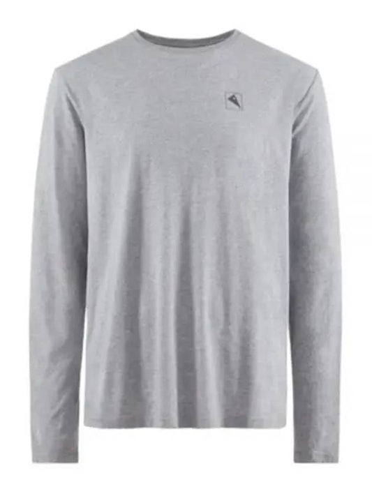 Luna Element LS Tee Man Gray Melange 10219 905 - KLATTERMUSEN - BALAAN 2