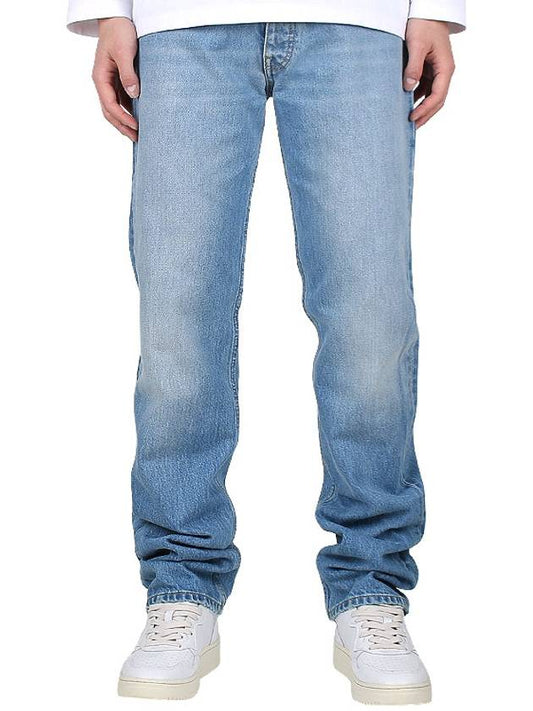 Back Stitch 5 Pocket Straight Jeans Medium Wash - MAISON MARGIELA - BALAAN 2