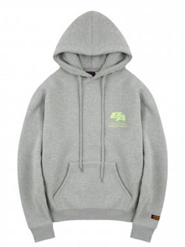 Ba New Logo Hoodie Grey - BURIED ALIVE - BALAAN 2