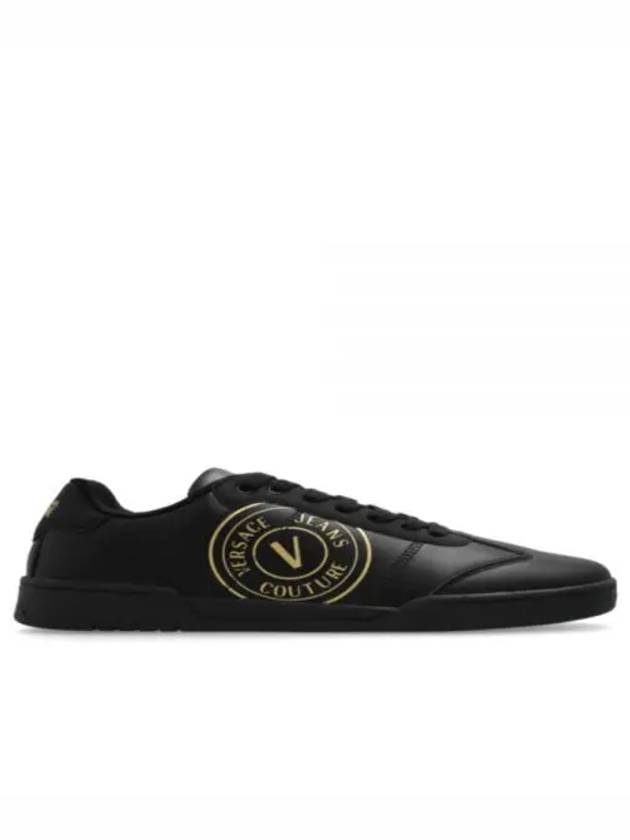 Brooklyn Couture Low Top Sneakers Black - VERSACE - BALAAN 2