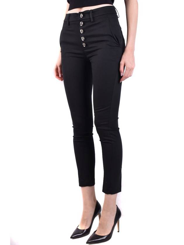 Denim Straight Pants DP600 GS0072D XXX DD999 BLACK - DONDUP - BALAAN 5