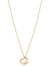 Open Heart Pendant 11MM Necklace Gold - TIFFANY & CO. - BALAAN 2