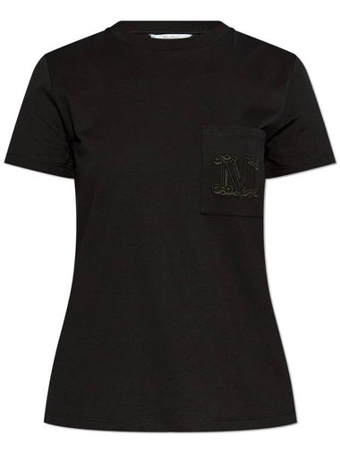 Max Mara T-shirt Papaia, Women's, Black - MAX MARA - BALAAN 1