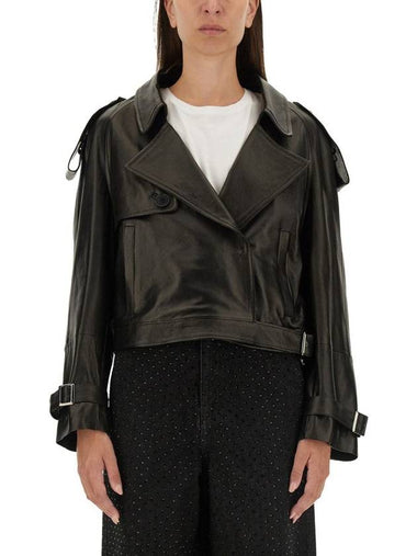 Salvatore Santoro Biker Jacket - SALVATORE SANTORO - BALAAN 1