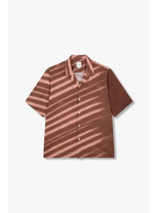 Men s Diagonal Regular Fit Shirt Brown - PAUL SMITH - BALAAN 1