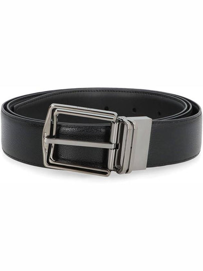 Zegna Reversible Leather Belt - ERMENEGILDO ZEGNA - BALAAN 2