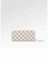 Clemence Damier Azur Long Wallet Beige - LOUIS VUITTON - BALAAN 6