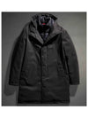 Men's Hooded Padded Coat Black - FAY - BALAAN 6