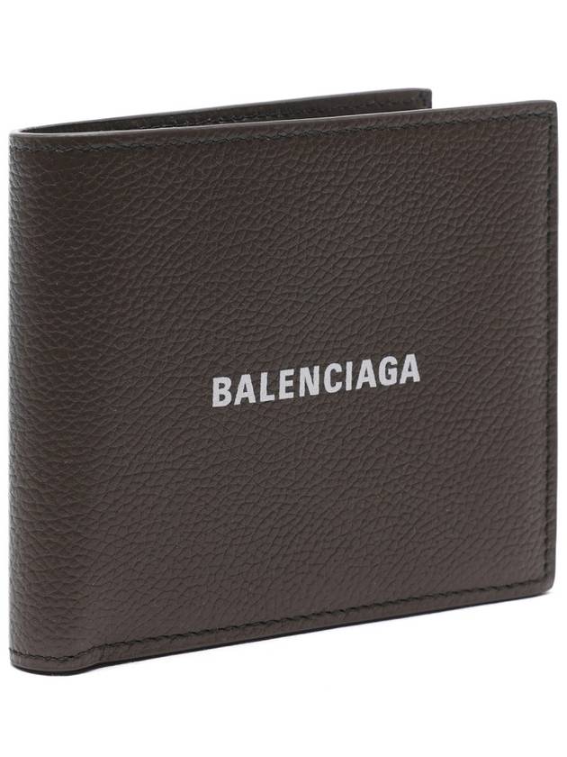 Cash Square Folded Wallet Dark Green - BALENCIAGA - BALAAN 4