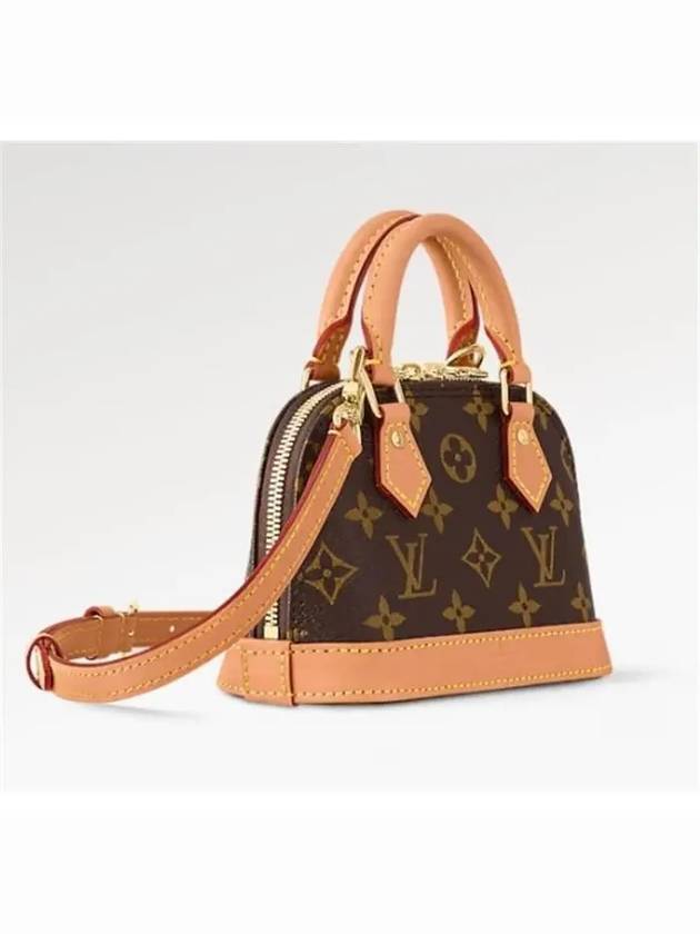 Nano Alma Monogram Tote Bag Brown - LOUIS VUITTON - BALAAN 3