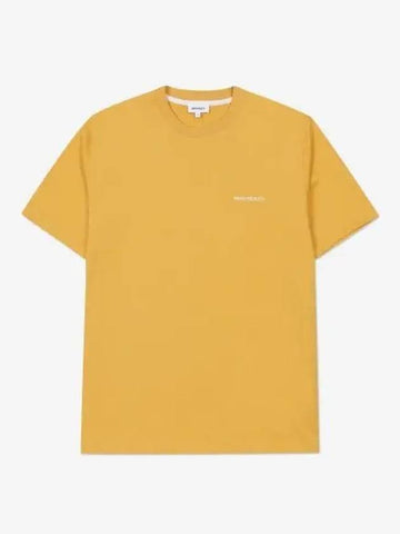 Johannes Standard Logo Short Sleeve T Shirt Industrial Yellow N0106063042 - NORSE PROJECTS - BALAAN 1