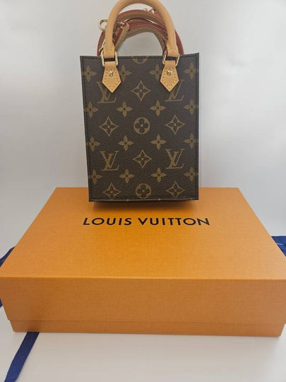 Petit Sac Plat Monogram Tote Bag Brown - LOUIS VUITTON - BALAAN 2